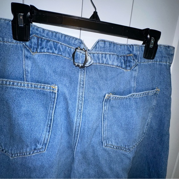 Anthropologie Pilcro A-line Trapeze High Rise Wide Leg Jean - 30 - Picture 5 of 9